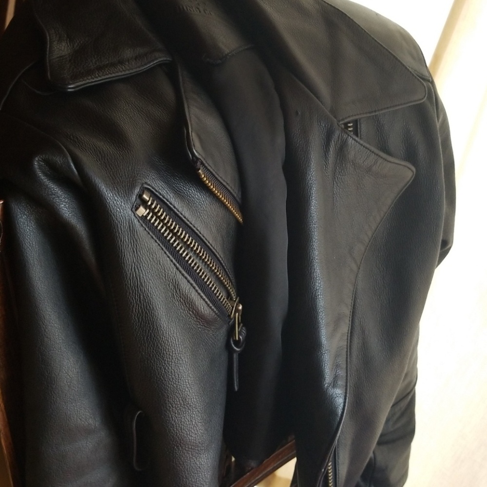 Leather jacket
